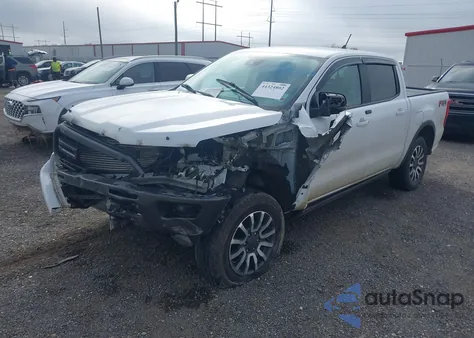 2021 Ford Ranger Lariat z USA, uszkodzony, nr VIN 1FTER4FH3MLD92878